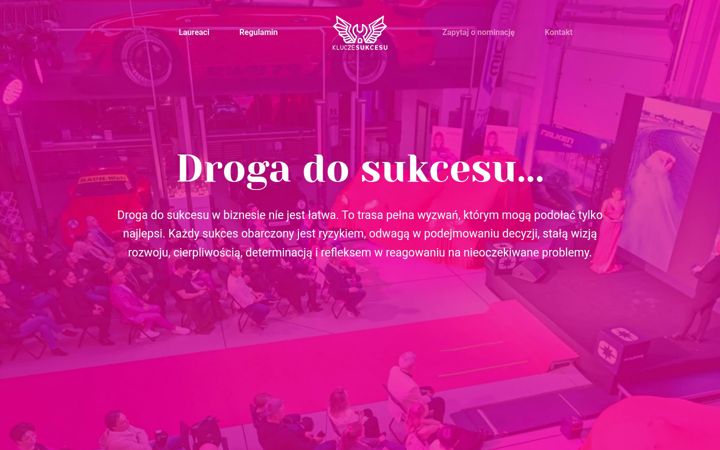 Screenshot of kluczesukcesu.pl