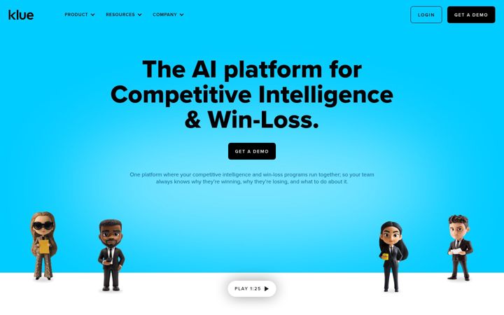 Screenshot of klue.com