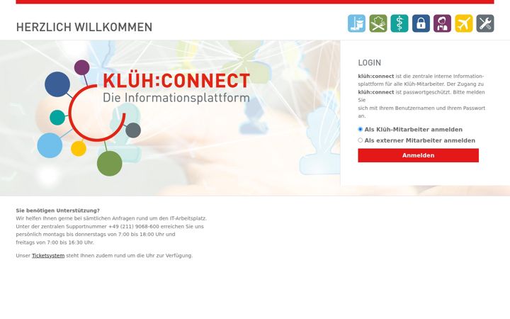 Screenshot of klueh-connect.de