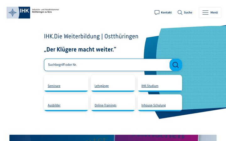 Screenshot of klug-macht-weiter.de