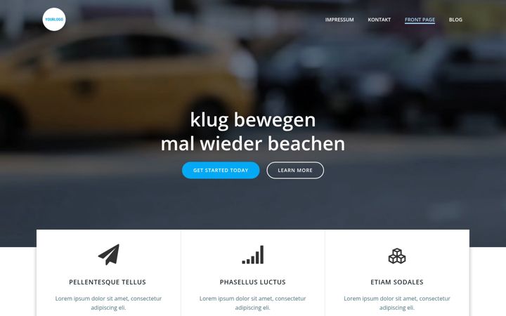 Screenshot of klugbewegen.de