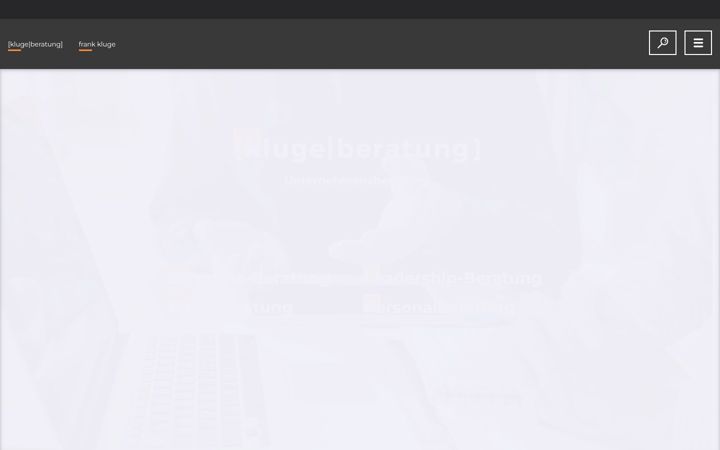 Screenshot of klugeberatung.de