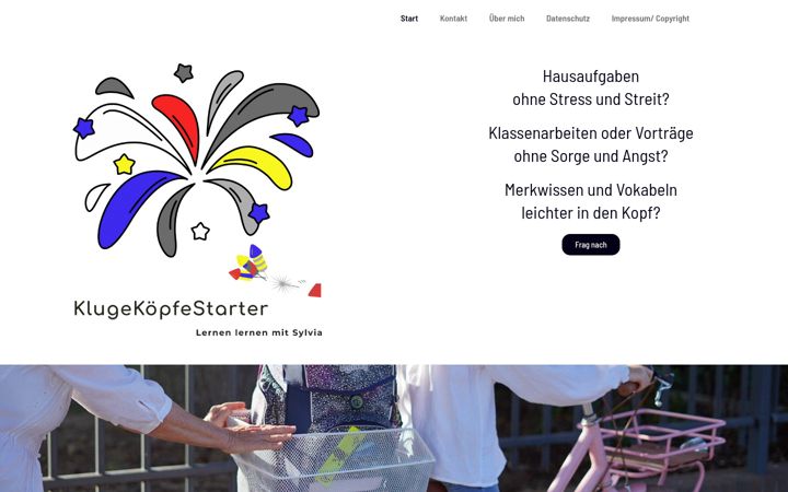 Screenshot of klugekoepfestarter.de