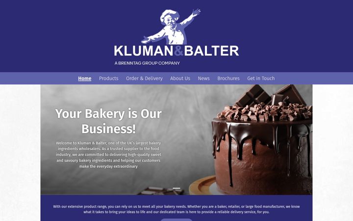 Screenshot ta' klumanandbalter.com