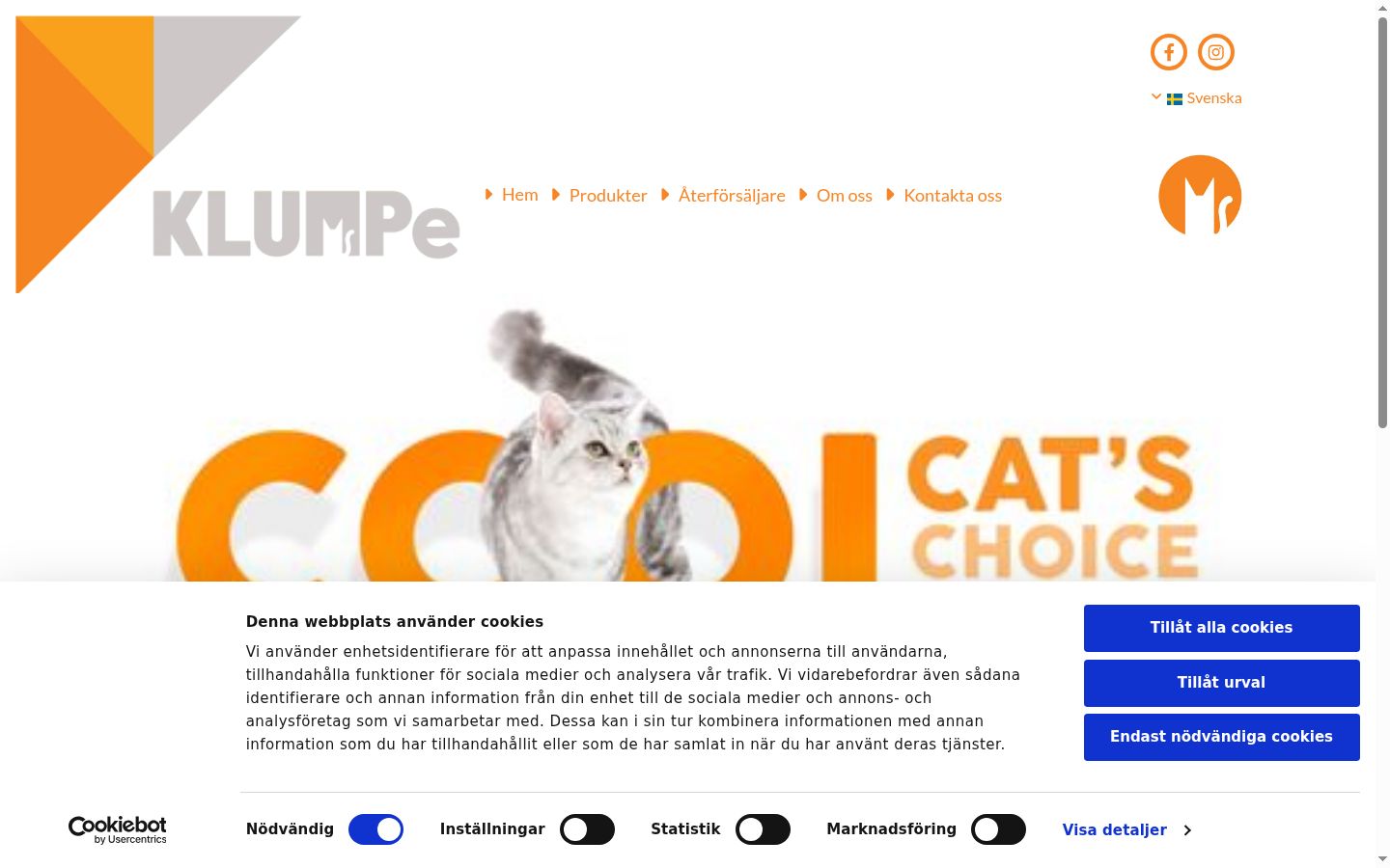 Screenshot tal-banner tal-kunsens muri qabel kwalunkwe interazzjoni
