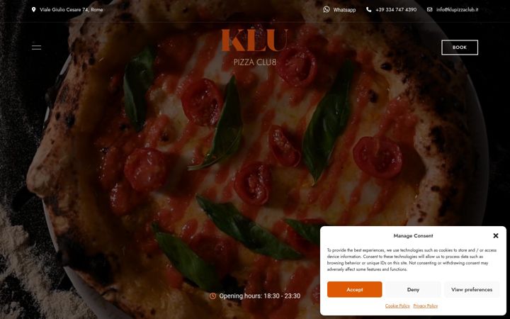 Screenshot of klupizzaclub.it