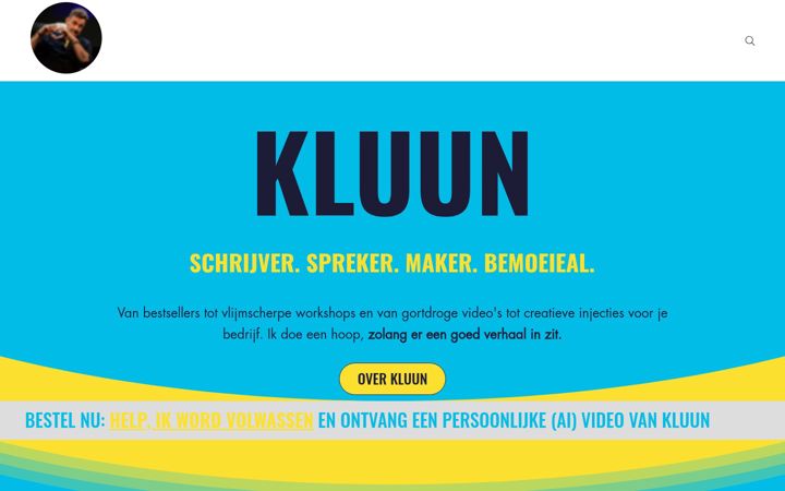 Zrzut ekranu kluun.nl