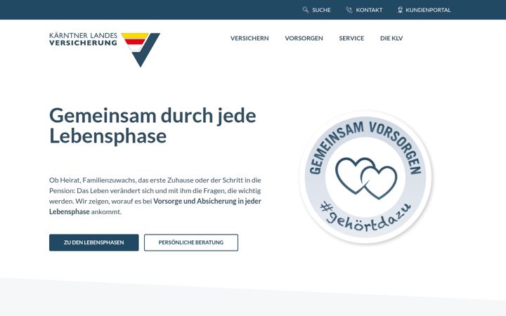 Screenshot of klv.at