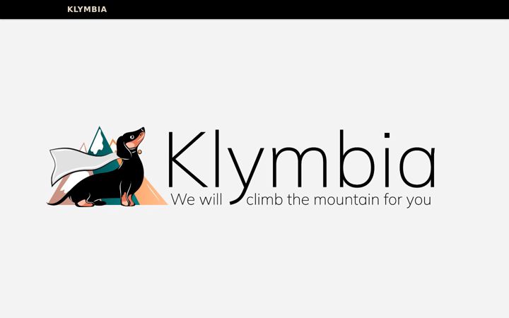 Screenshot of klymbia.com