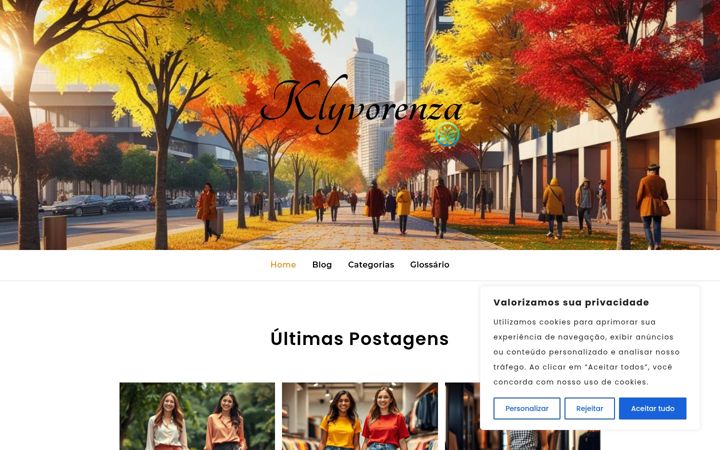 Screenshot of klyvorenza.com