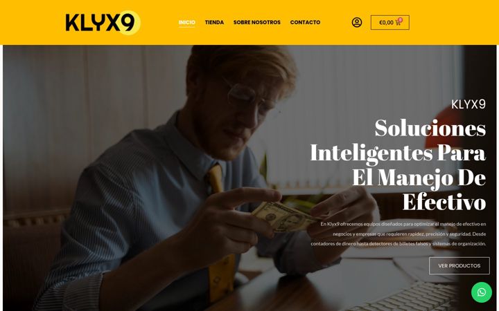 Screenshot of klyx9.com