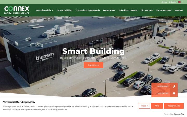 Screenshot of km-connex.com