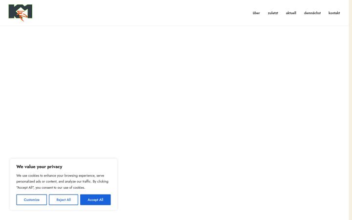 Screenshot of km42-kunstgesellschaft.com