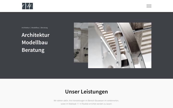 Screenshot of kma-architektur.de