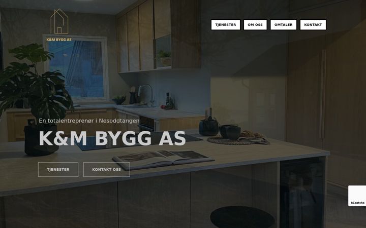 Screenshot of kmbyggas.no