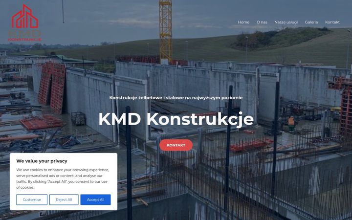 Screenshot of kmdk.pl