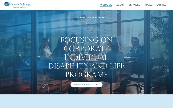 Screenshot of kmeins.com