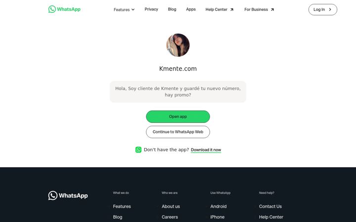 Ekrano kopija kmente.com