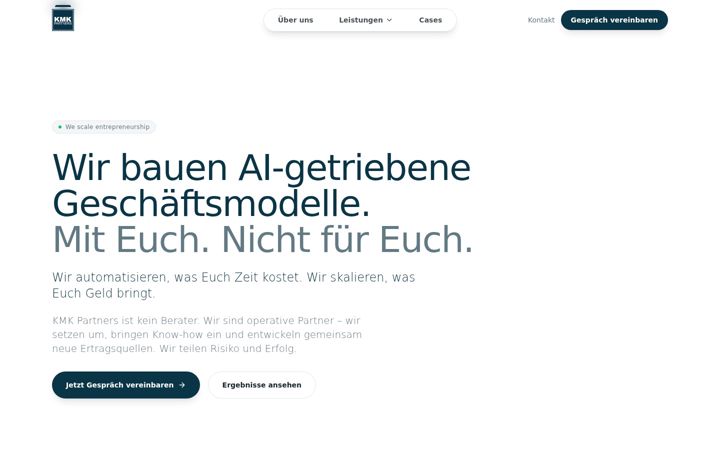 Screenshot of kmk-partners.de