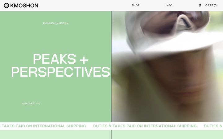 Screenshot of kmoshon.com