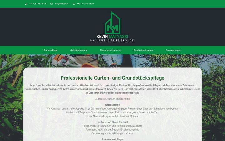 Screenshot of kms-24.de