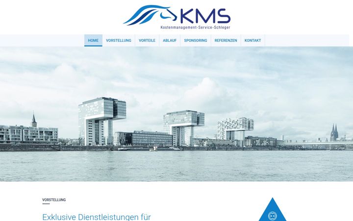 Screenshot of kms-schleger.de