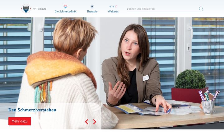 Screenshot of kmt-hamm.de