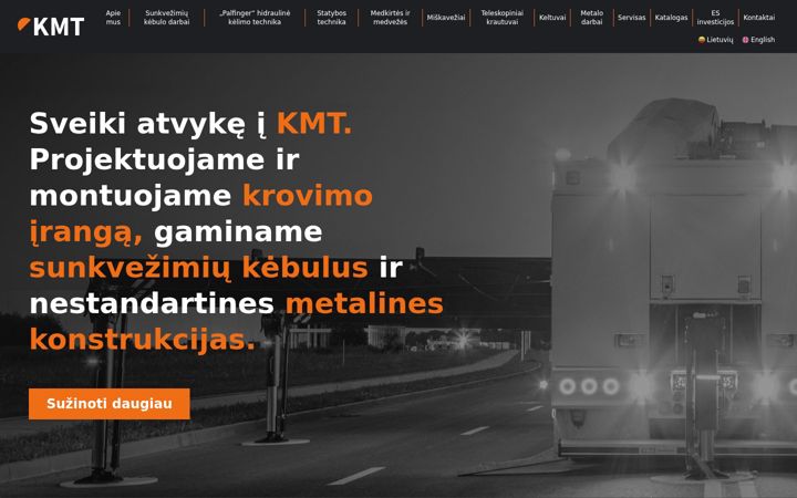 Képernyőkép: kmt.lt