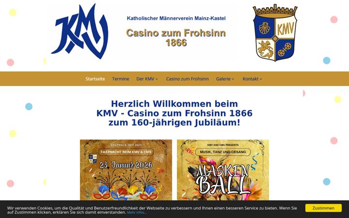 Screenshot of kmv-mainz-kastel.de