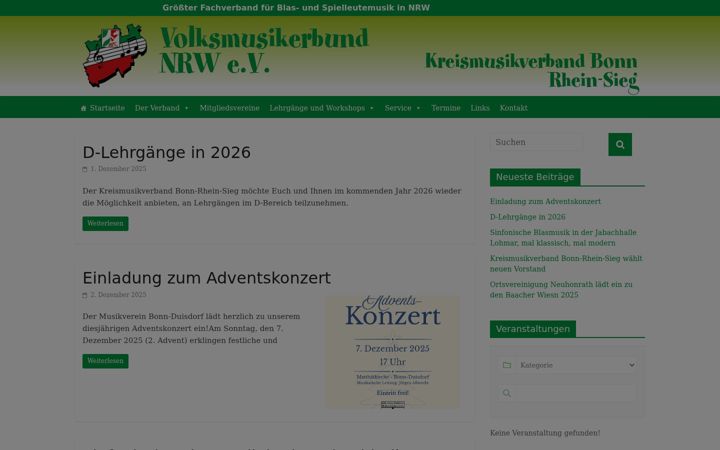 Screenshot of kmv-rhein-sieg.de