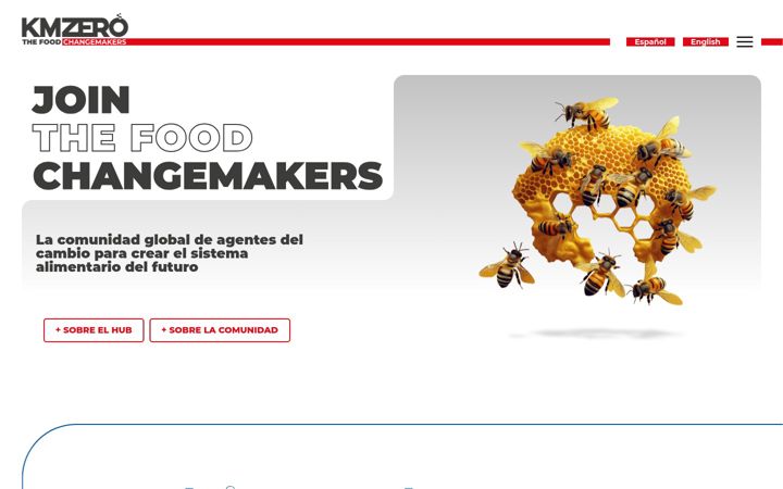 Screenshot of kmzerohub.org