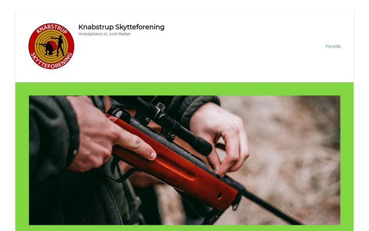 Screenshot of knabstrup-skytteforening.dk