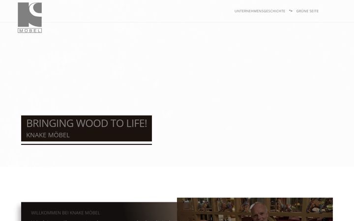 Screenshot of knake.de