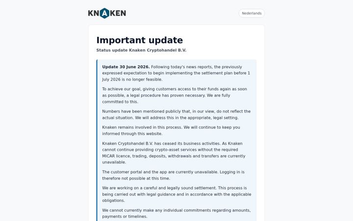 Screenshot of knaken.es