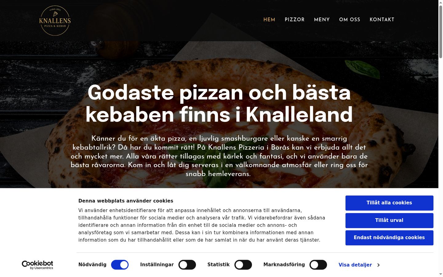 Sutikimo reklamjuostės, rodytos prieš bet kokią sąveiką, ekrano kopija