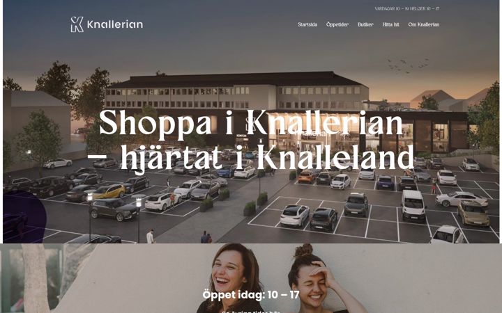 Screenshot of knallerian.se