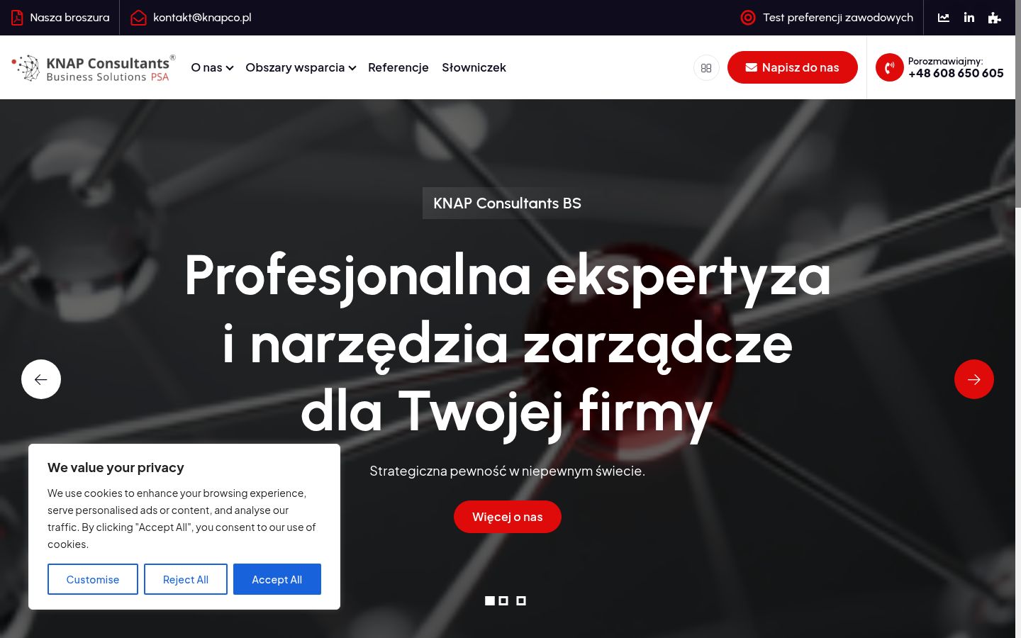 Képernyőkép a bármilyen interakció előtt megjelenő hozzájárulási bannerről