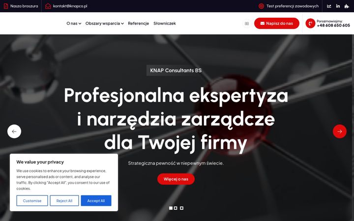 Screenshot of knapco.pl