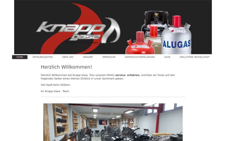Screenshot of knapp-gase.de