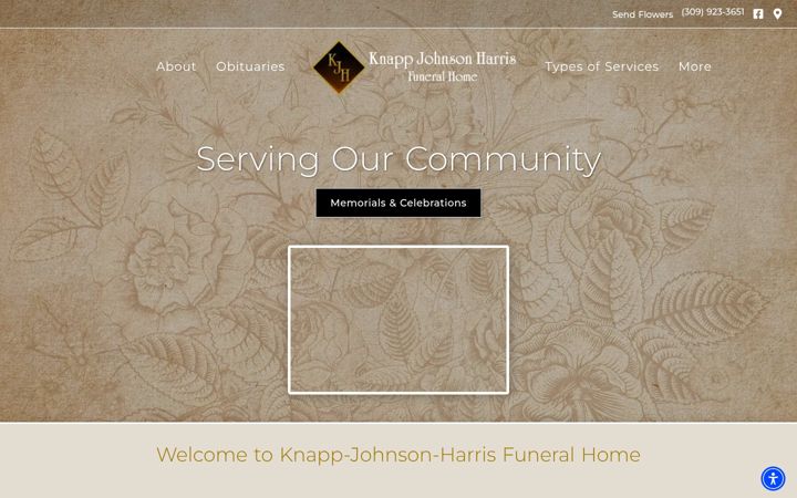 Screenshot of knappjohnsonharris.com
