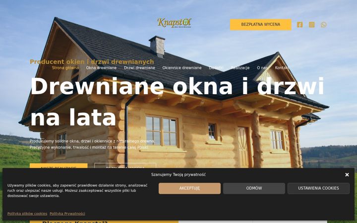 Screenshot of knapstol.pl