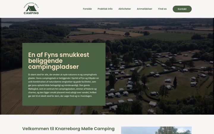 Screenshot of knarreborg.dk
