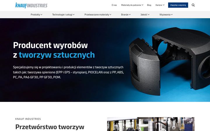 Screenshot of knauf-industries.pl