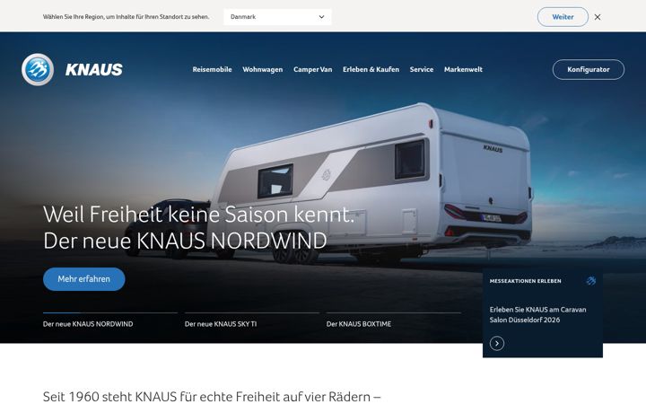 Screenshot of knaus-versprechen.com