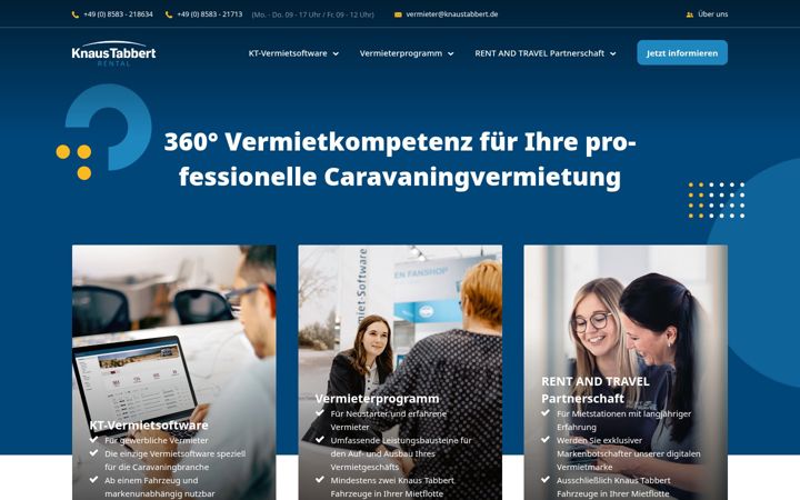 Screenshot of knaustabbert-rental.com