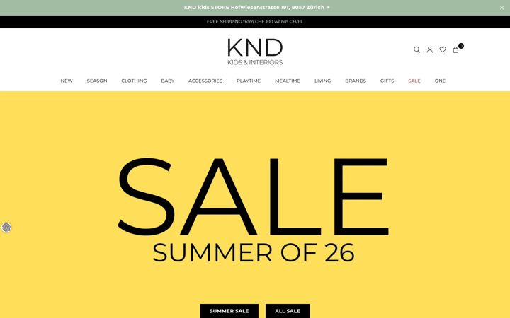 Screenshot of kndkids.ch