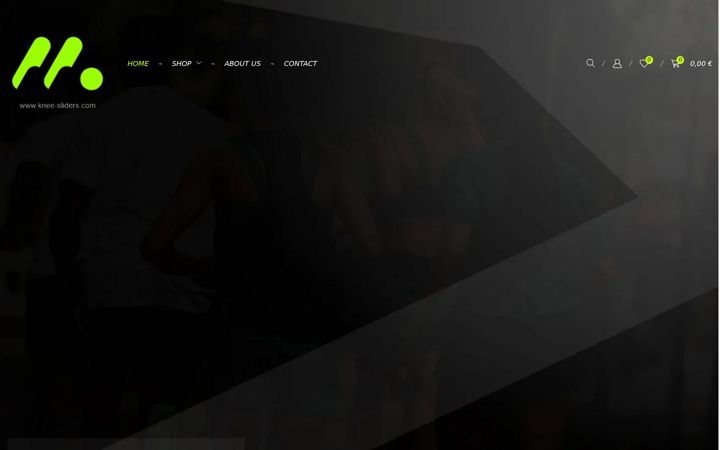 Screenshot of knee-sliders.com