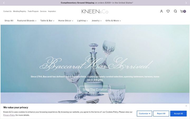 Screenshot of kneenandco.com