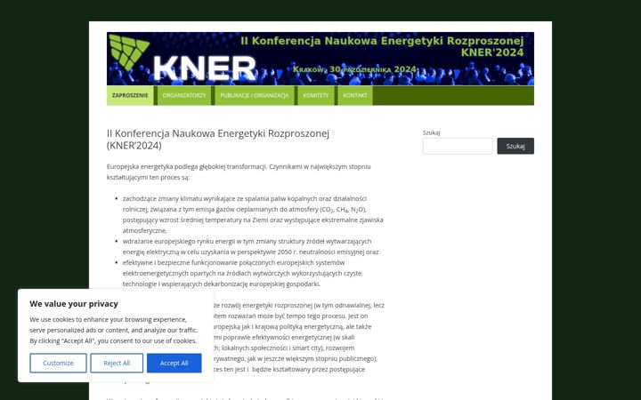 Screenshot of kner2024.agh.edu.pl