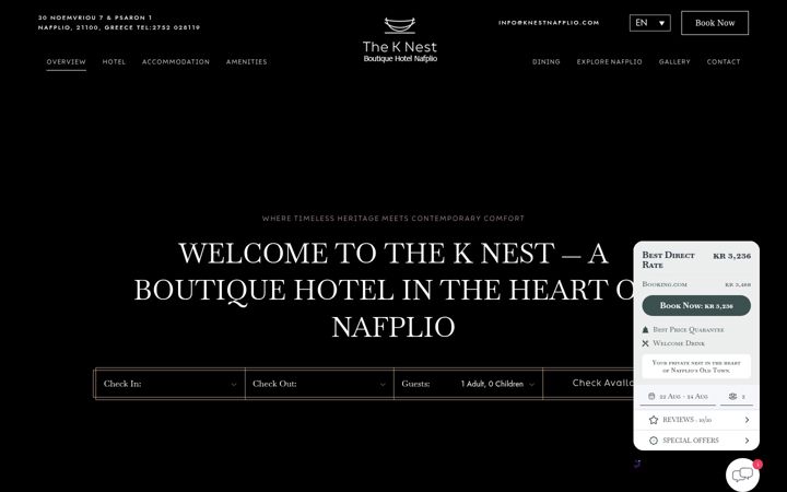 Screenshot of knestnafplio.com